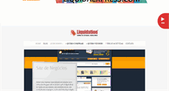 Desktop Screenshot of liquidation.com.br