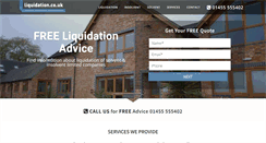 Desktop Screenshot of liquidation.co.uk